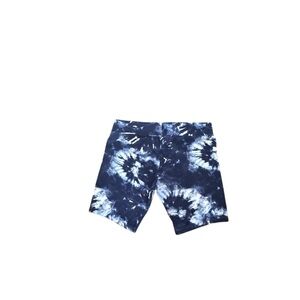 EST 1946 white and blue tie dye Shorts s